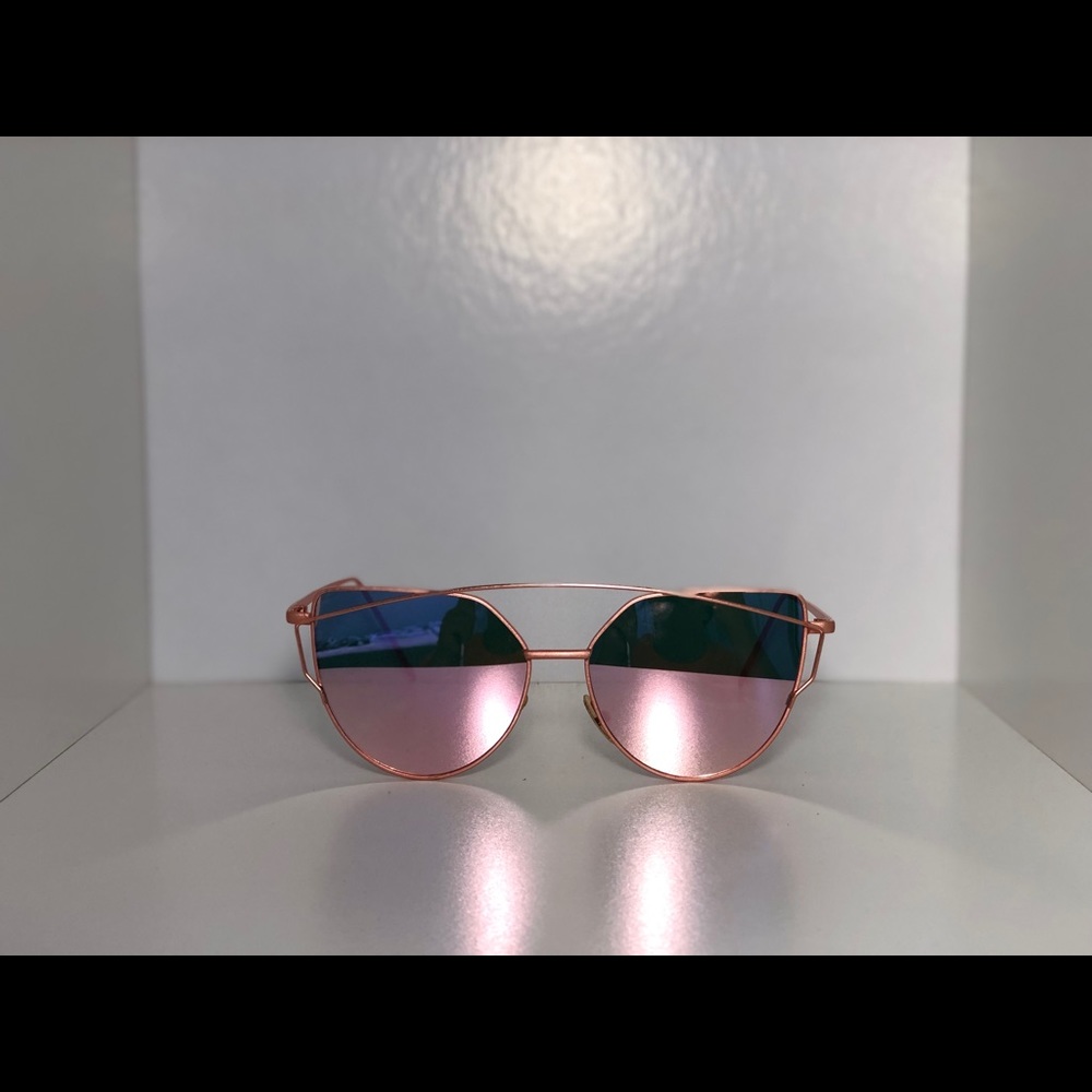 Cat Eye Pink Glasses!